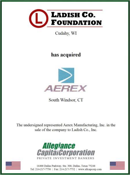 Aerex Manufacturing, Inc.